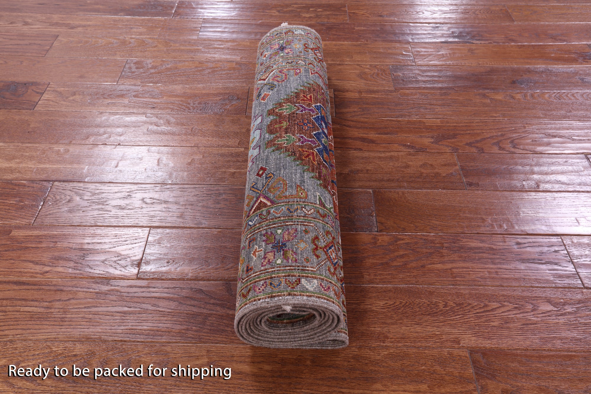 Turkmen Ersari Hand Knotted Wool Runner Rug - 2' 9" X 9' 4" - Golden Nile