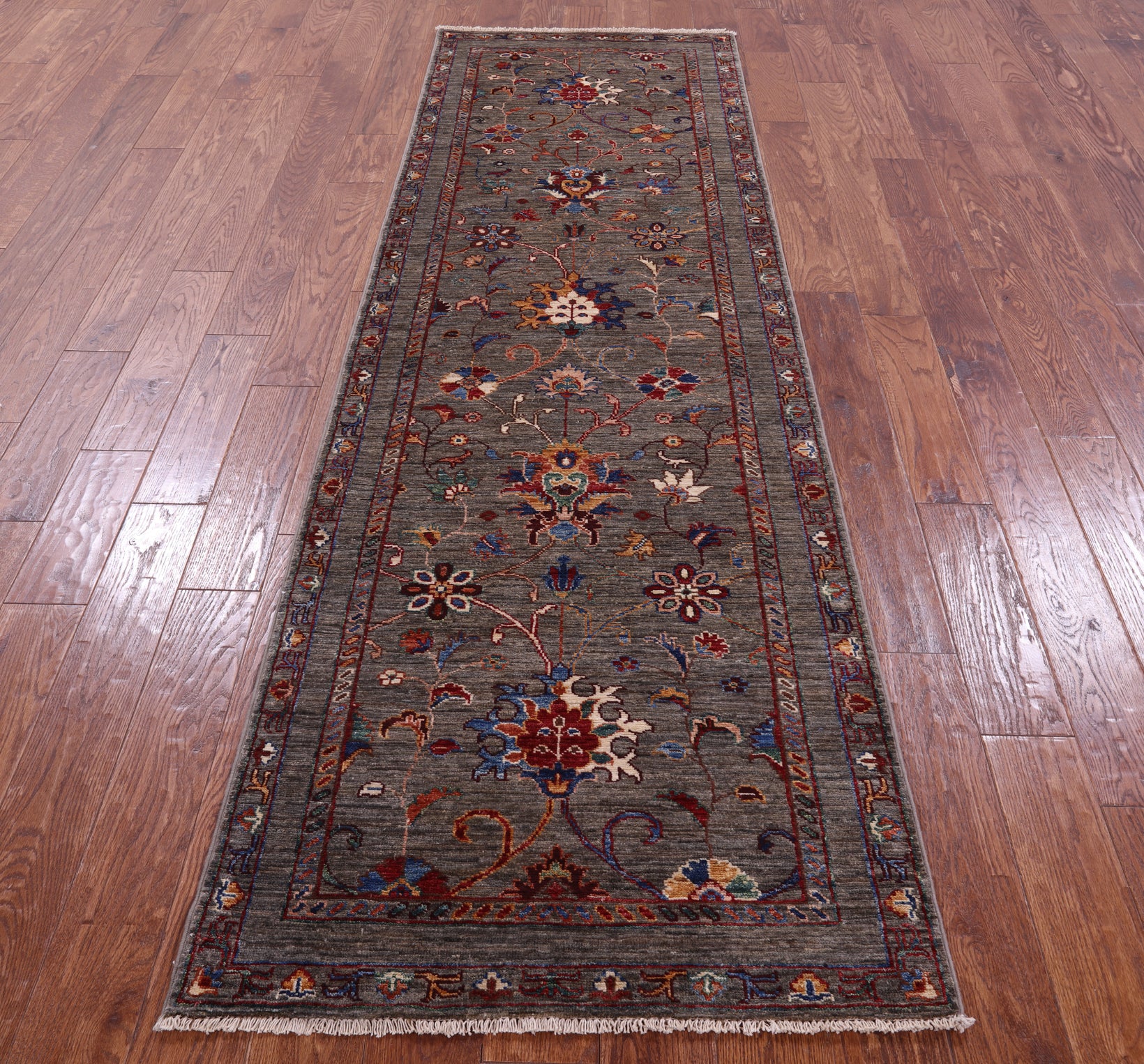 Peshawar Handmade Wool Runner Rug - 2' 10" X 9' 1" - Golden Nile