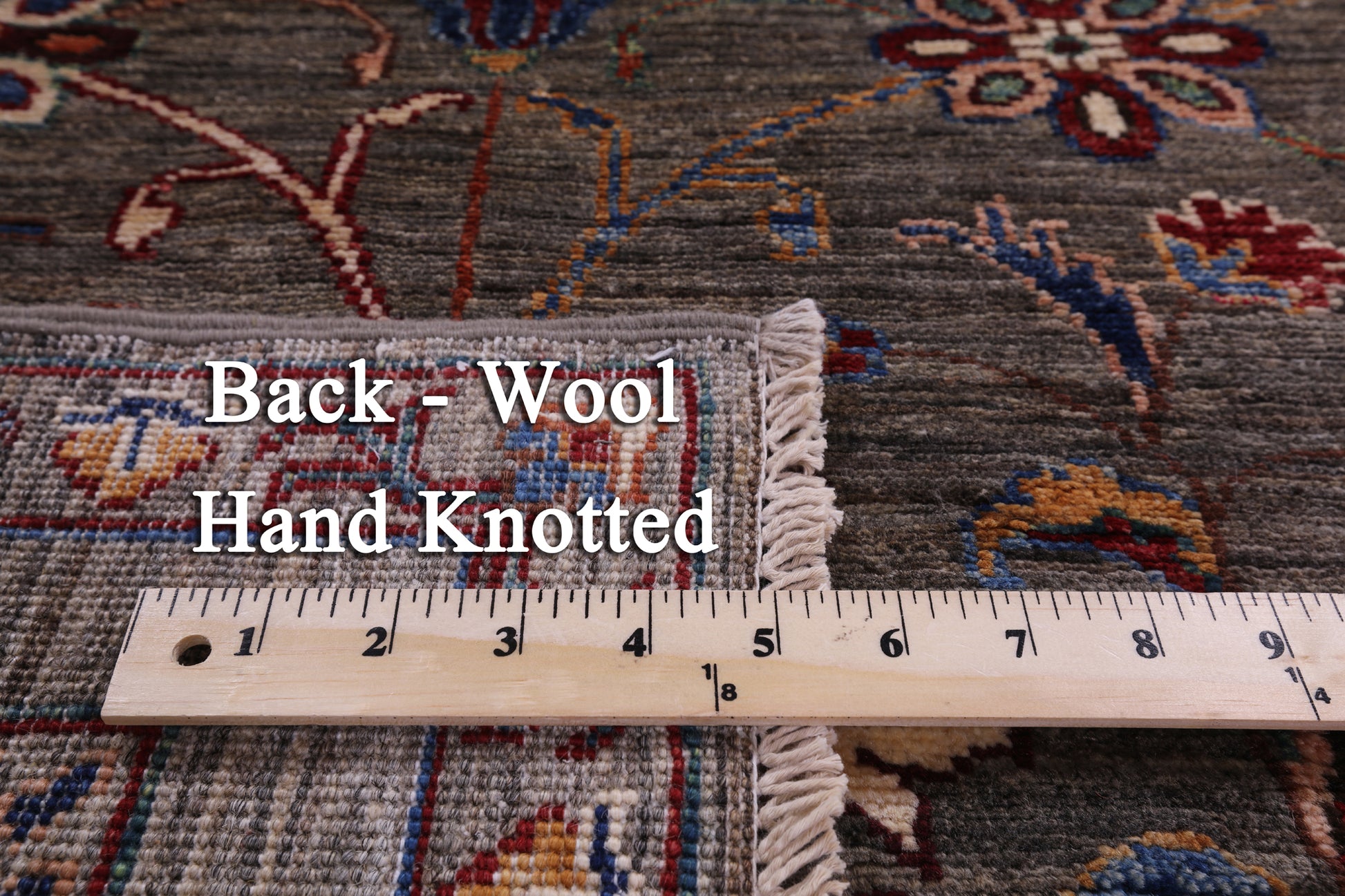 Peshawar Handmade Wool Runner Rug - 2' 10" X 9' 1" - Golden Nile