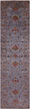 Peshawar Hand Knotted Wool Runner Rug - 2' 8" X 9' 11" - Golden Nile