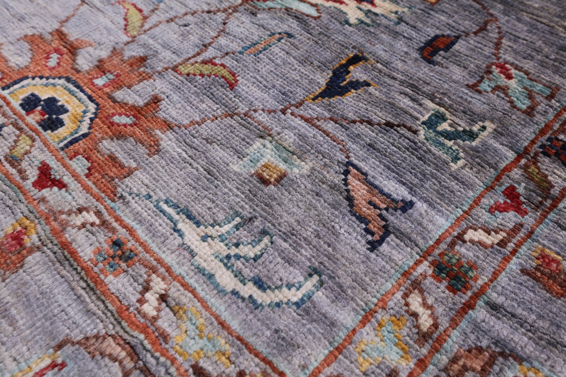 Peshawar Hand Knotted Wool Runner Rug - 2' 8" X 9' 11" - Golden Nile