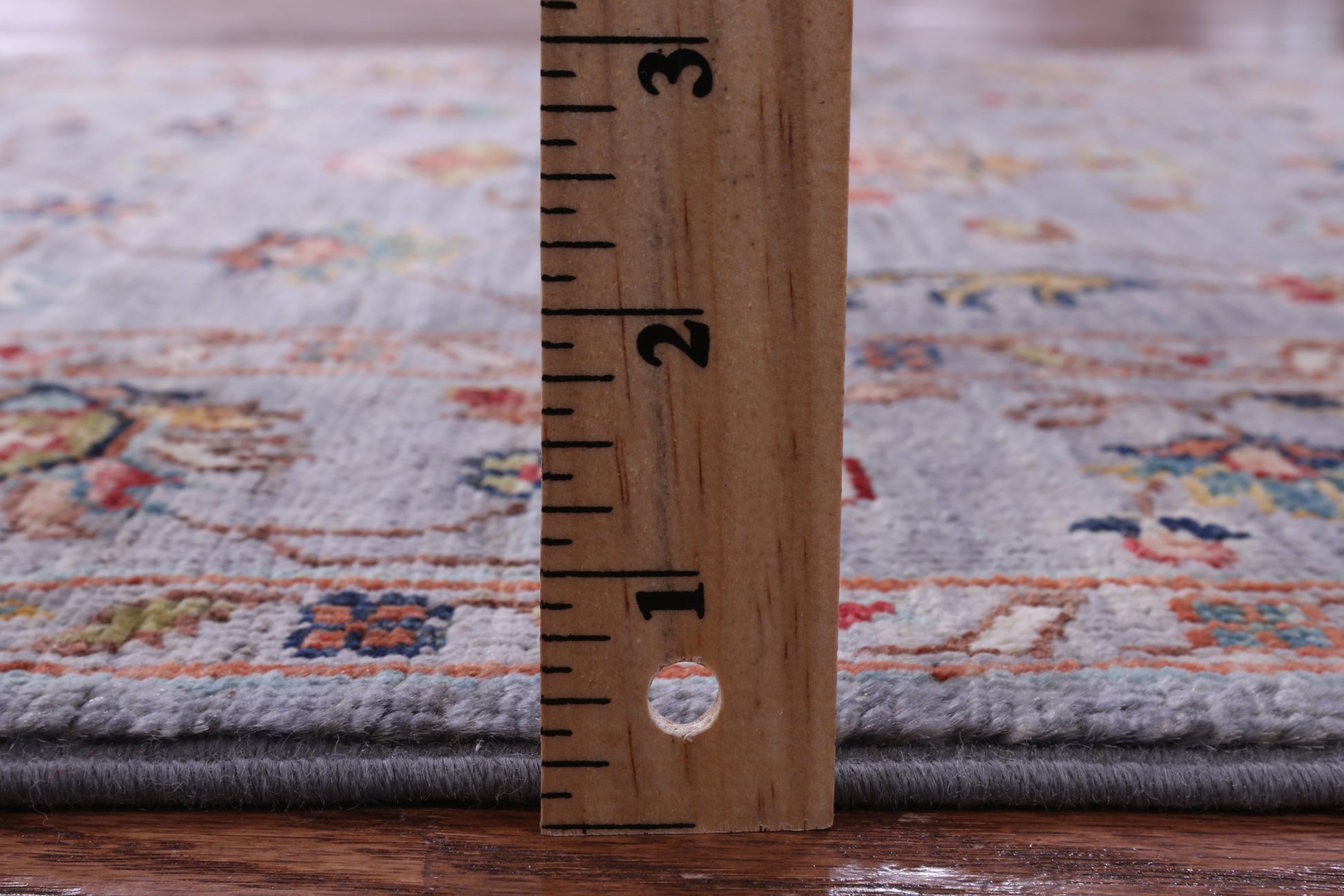 Peshawar Hand Knotted Wool Runner Rug - 2' 8" X 9' 11" - Golden Nile