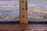 Blue Turkish Oushak Hand Knotted Wool Rug - 8' 10" X 11' 7" - Golden Nile