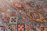Khorjin Persian Gabbeh Hand Knotted Wool Runner Rug - 2' 9" X 8' 4" - Golden Nile