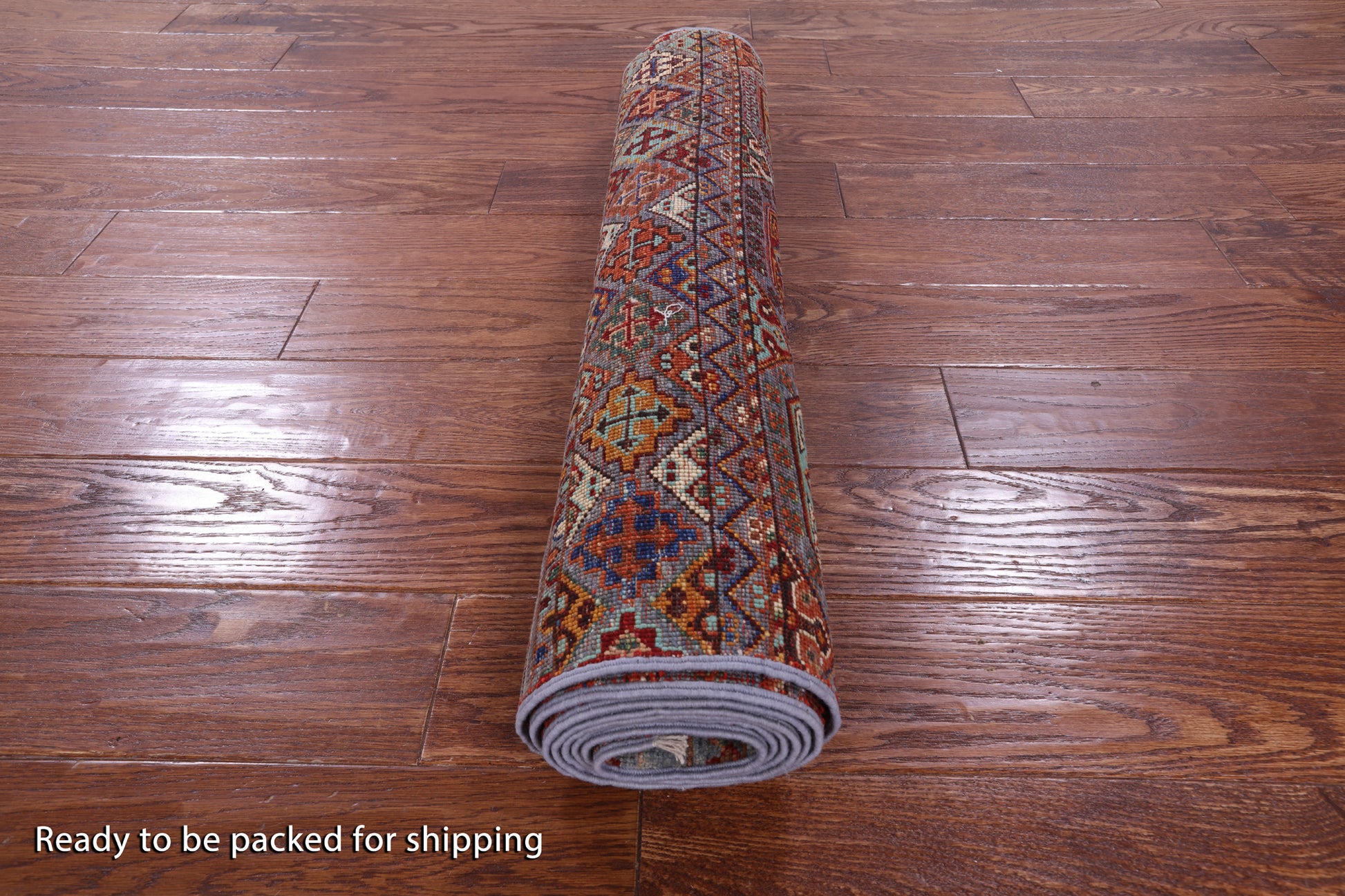 Khorjin Persian Gabbeh Hand Knotted Wool Runner Rug - 2' 9" X 8' 4" - Golden Nile