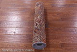 Grey Khorjin Persian Gabbeh Hand Knotted Wool Runner Rug - 2' 7" X 8' 4" - Golden Nile