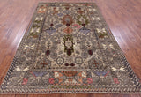 Persian Fine Serapi Hand Knotted Wool Rug - 6' 9" X 10' 0" - Golden Nile