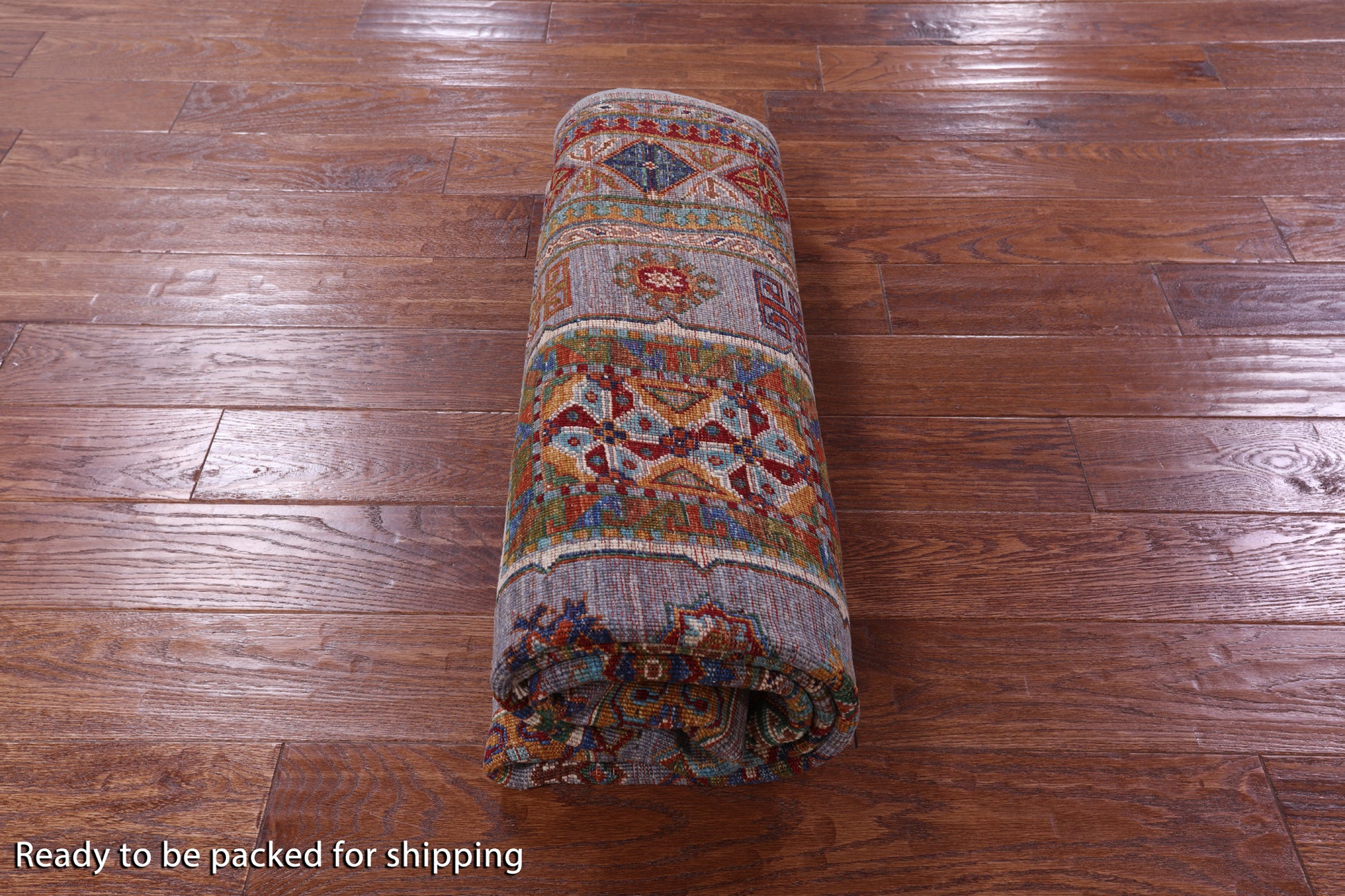 Persian Hand Knotted Wool Rug - 5' 0" X 6' 9" - Golden Nile