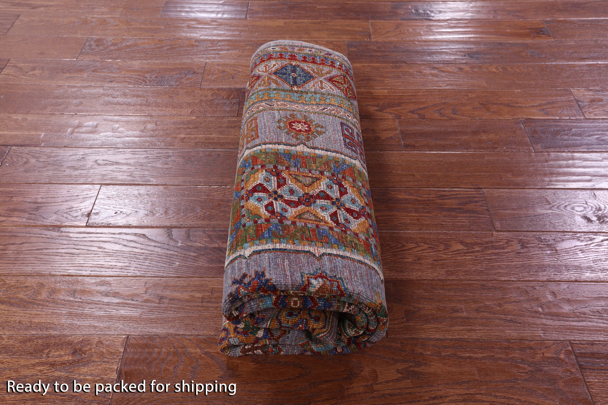 Persian Hand Knotted Wool Rug - 5' 0" X 6' 9" - Golden Nile
