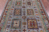 Persian Hand Knotted Wool Rug - 5' 0" X 6' 9" - Golden Nile