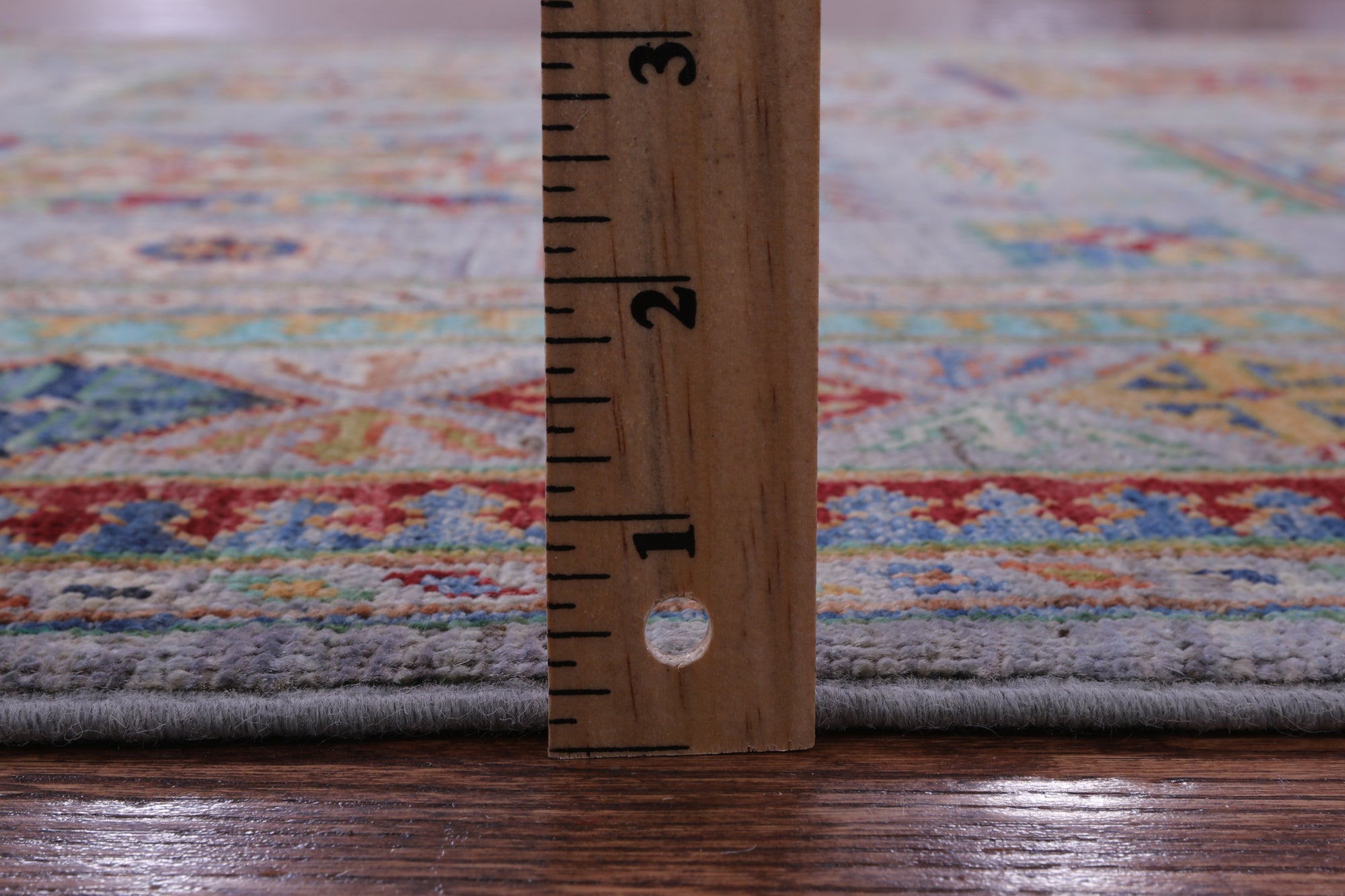 Persian Hand Knotted Wool Rug - 5' 0" X 6' 9" - Golden Nile