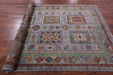 Persian Hand Knotted Wool Rug - 5' 0" X 6' 9" - Golden Nile