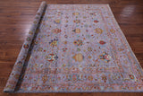 Peshawar Hand Knotted Wool Rug - 8' 2" X 10' 0" - Golden Nile