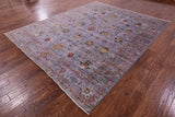 Peshawar Hand Knotted Wool Rug - 8' 2" X 10' 0" - Golden Nile