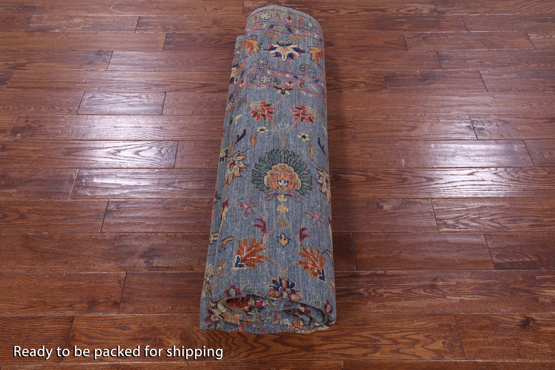 Peshawar Hand Knotted Wool Rug - 8' 1" X 10' 2" - Golden Nile