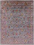 Peshawar Hand Knotted Wool Rug - 8' 1" X 10' 2" - Golden Nile