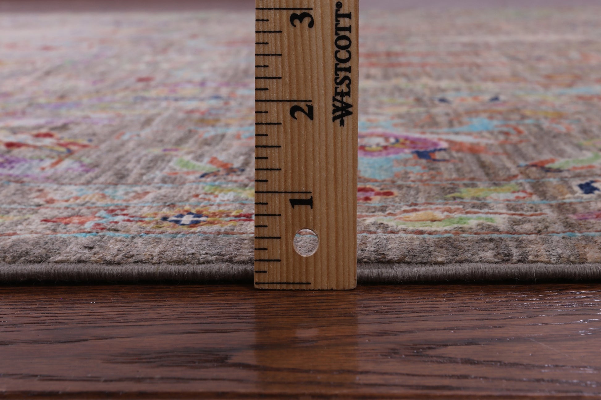 Peshawar Hand Knotted Wool Rug - 6' 9" X 9' 9" - Golden Nile