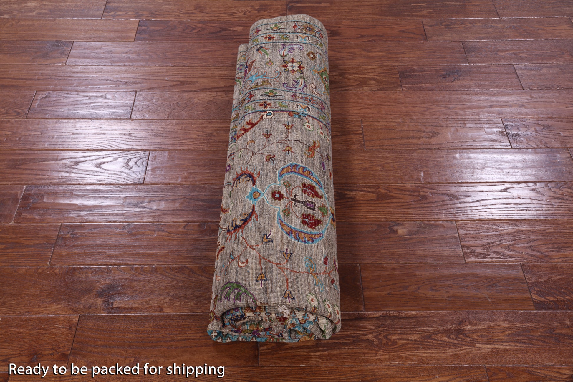 Peshawar Hand Knotted Wool Rug - 6' 9" X 9' 9" - Golden Nile