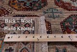 Turkmen Ersari Hand Knotted Wool Rug - 5' 7" X 8' 2" - Golden Nile