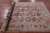 Turkmen Ersari Hand Knotted Wool Rug - 5' 7" X 8' 2" - Golden Nile