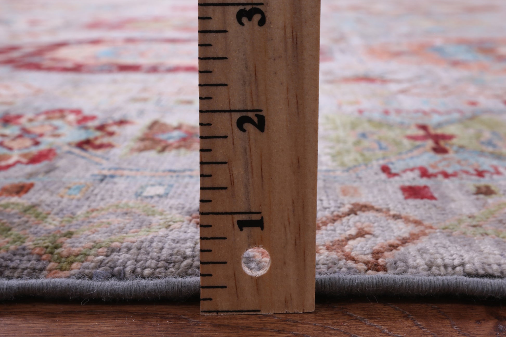 Turkmen Ersari Hand Knotted Wool Rug - 5' 8" X 7' 9" - Golden Nile