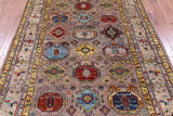 Turkmen Ersari Hand Knotted Wool Rug - 5' 9" X 8' 2" - Golden Nile