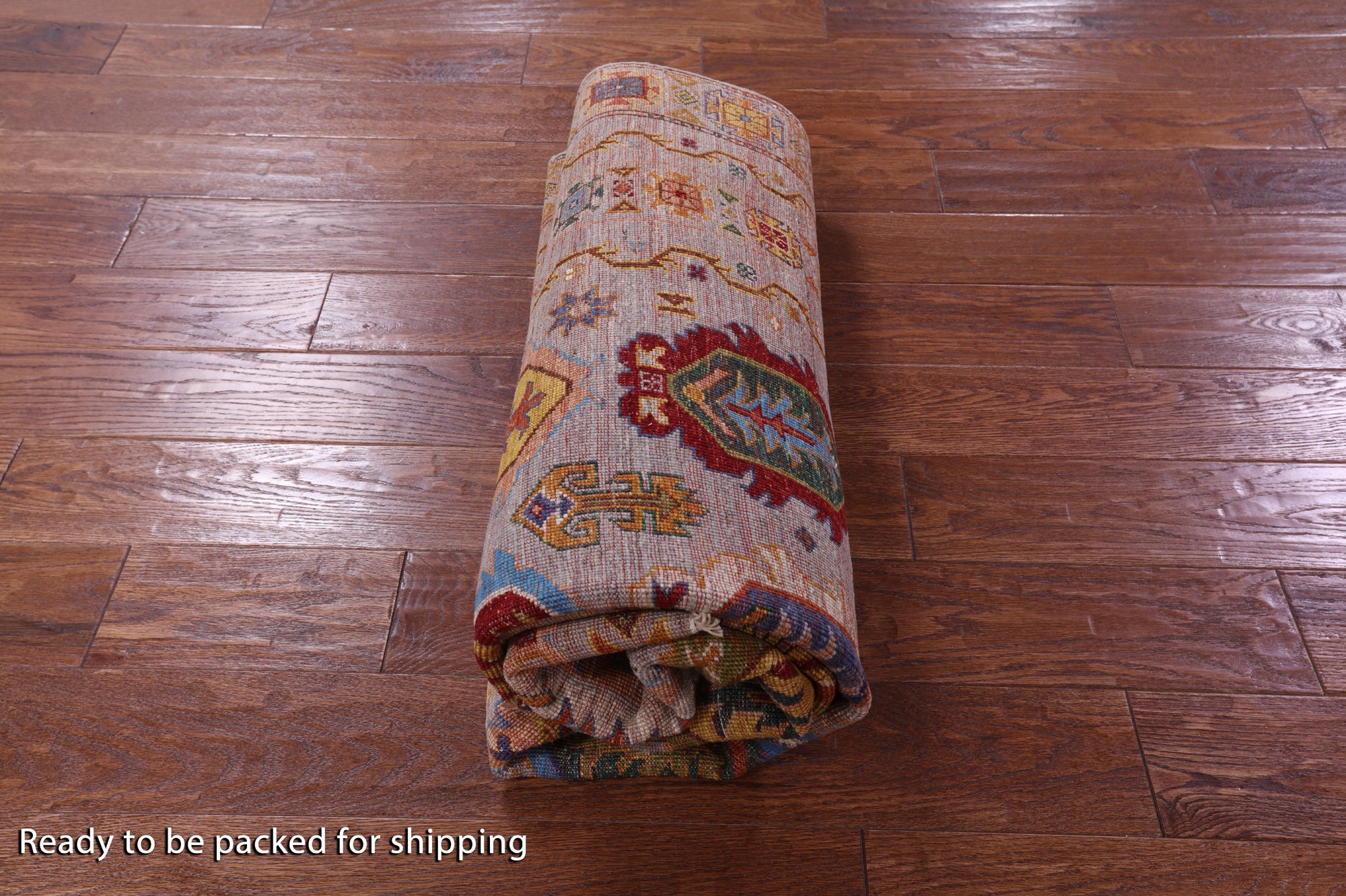 Tribal Persian Hand Knotted Wool Rug - 5' 0" X 6' 11" - Golden Nile