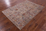 Peshawar Handmade Wool Rug - 5' 0" X 6' 9" - Golden Nile