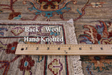 Peshawar Handmade Wool Rug - 5' 0" X 6' 9" - Golden Nile