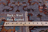 Peshawar Hand Knotted Wool Runner Rug - 2' 9" X 9' 7" - Golden Nile