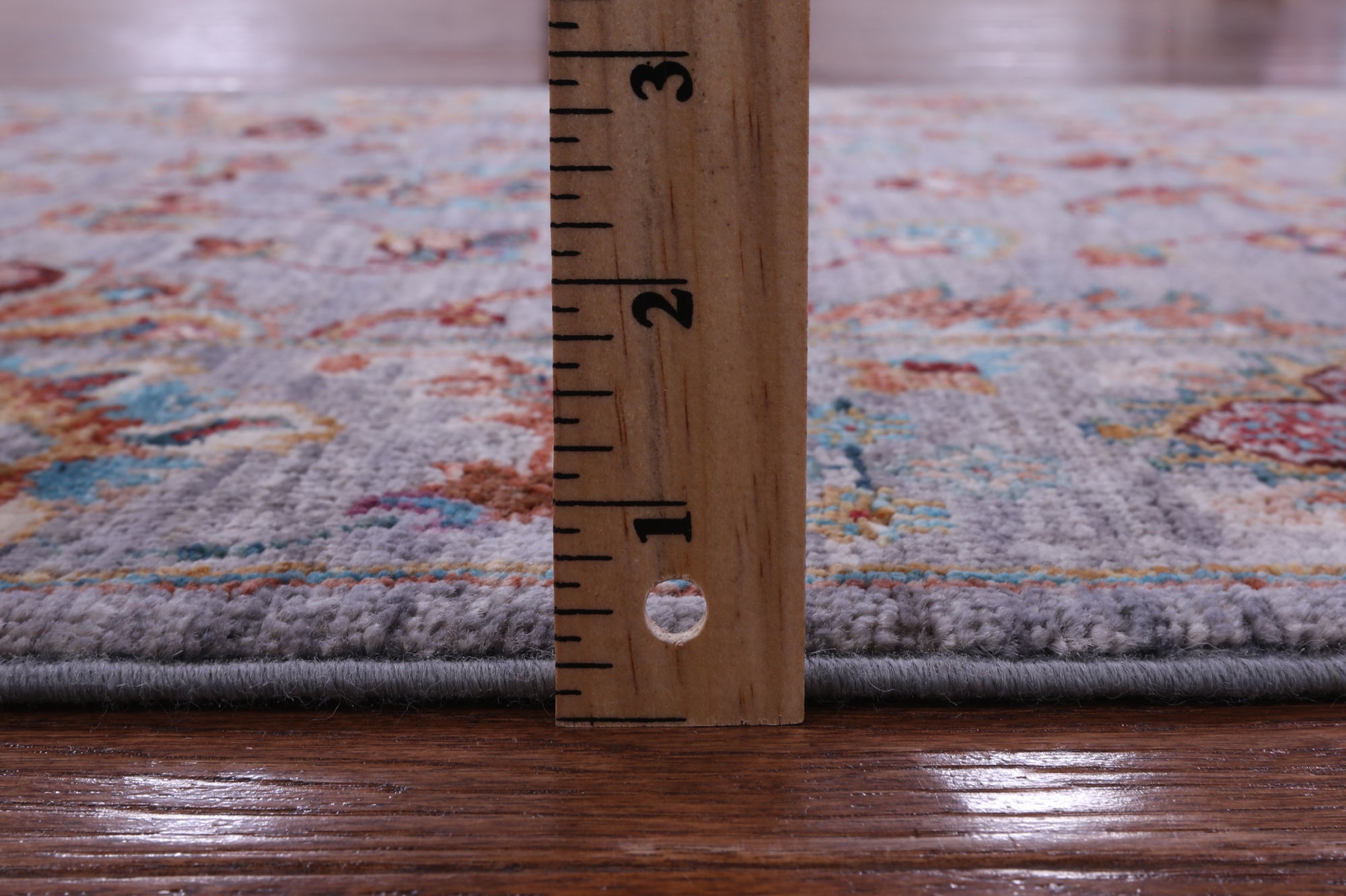 Peshawar Hand Knotted Wool Runner Rug - 2' 9" X 9' 7" - Golden Nile