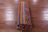Khorjin Persian Gabbeh Handmade Wool Rug - 5' 11" X 7' 8" - Golden Nile