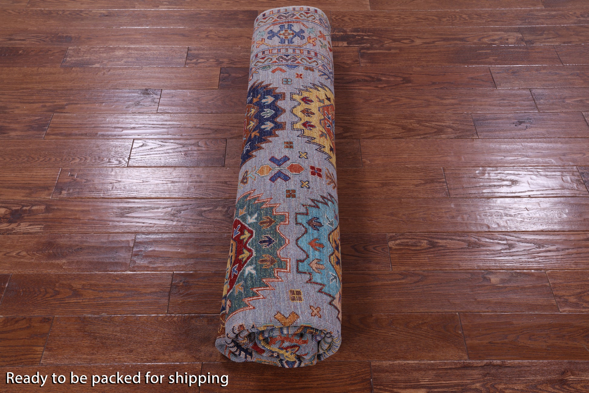 Turkmen Ersari Handmade Wool Rug - 8' 4" X 10' 4" - Golden Nile