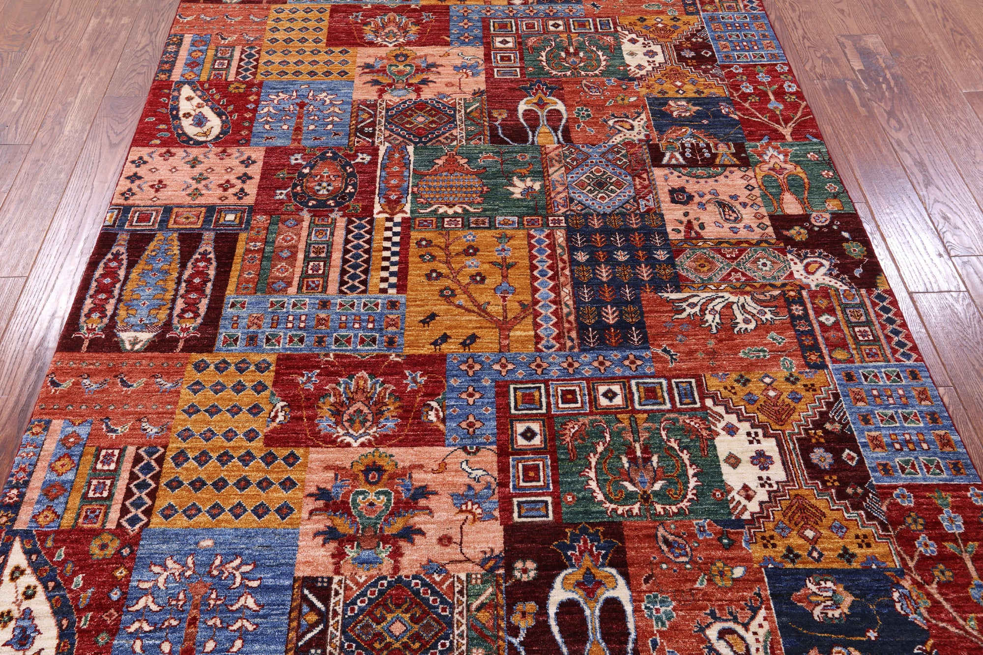 Super Kazak Handmade Wool Rug - 5' 9" X 8' 0" - Golden Nile