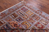 Garden Design Persian Hand Knotted Wool Rug - 6' 7" X 10' 3" - Golden Nile