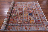 Garden Design Persian Hand Knotted Wool Rug - 6' 7" X 10' 3" - Golden Nile