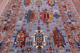 Persian Fine Serapi Hand Knotted Wool Rug - 5' 8" X 7' 7" - Golden Nile