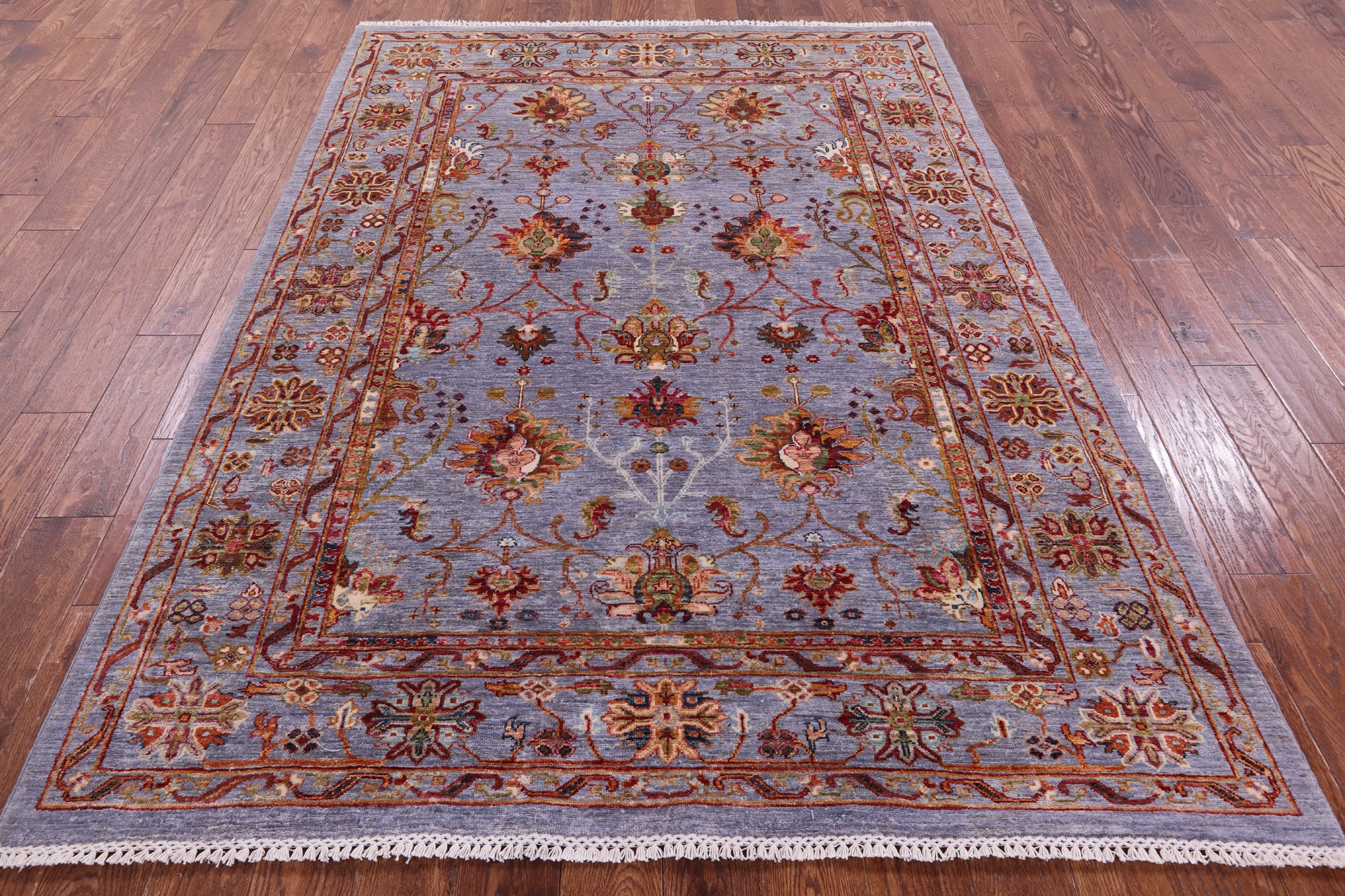 Persian Tabriz Hand Knotted Wool Rug - 5' 7" X 7' 10" - Golden Nile