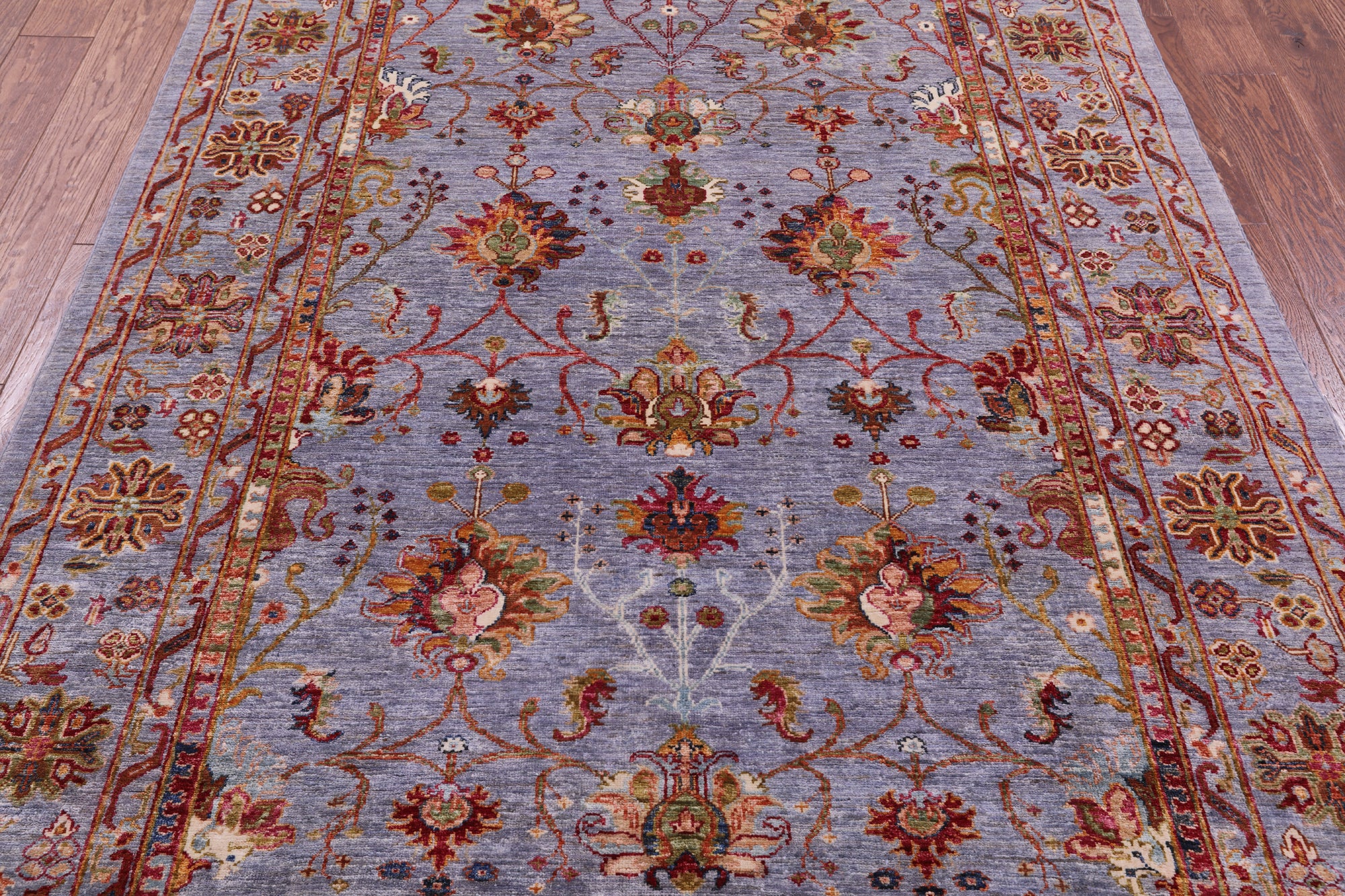 Persian Tabriz Hand Knotted Wool Rug - 5' 7" X 7' 10" - Golden Nile