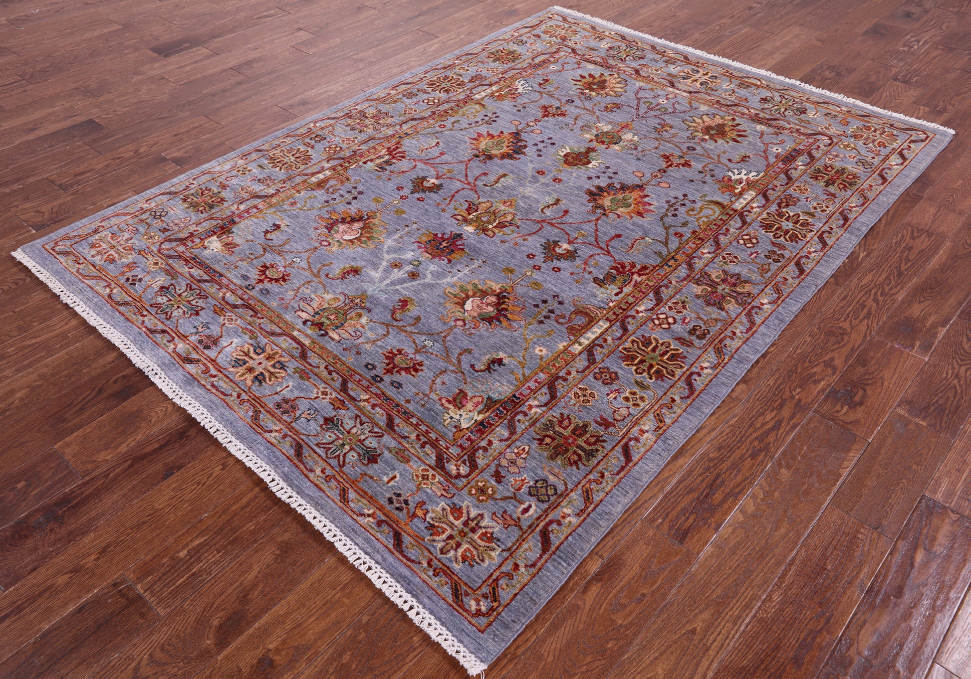 Persian Tabriz Hand Knotted Wool Rug - 5' 7" X 7' 10" - Golden Nile