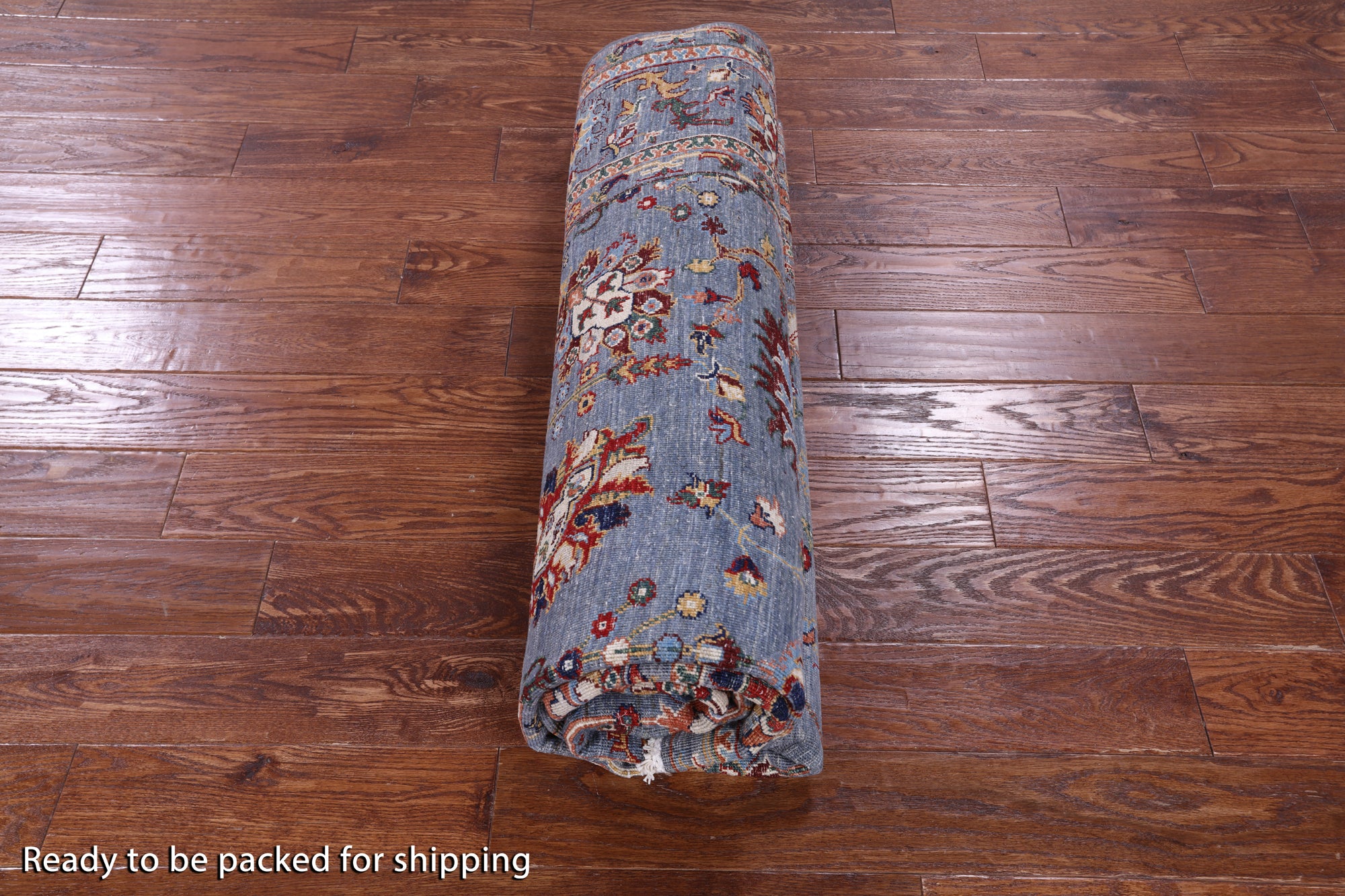 Peshawar Hand Knotted Wool Rug - 6' 8" X 9' 9" - Golden Nile