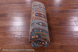 Turkmen Ersari Hand Knotted Wool Rug - 5' 10" X 8' 0" - Golden Nile