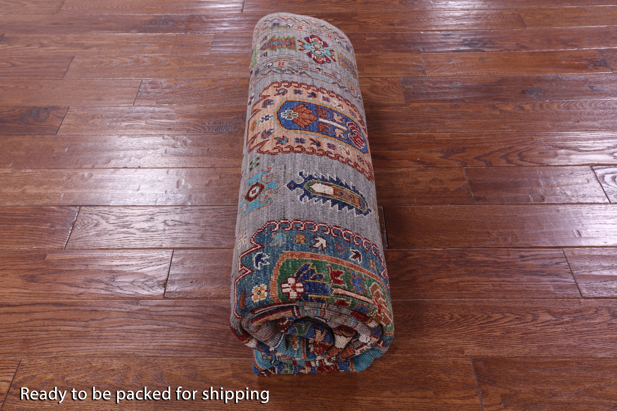 Turkmen Ersari Hand Knotted Wool Rug - 5' 10" X 8' 0" - Golden Nile