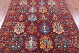Tribal Persian Hand Knotted Wool Rug - 5' 7" X 8' 1" - Golden Nile