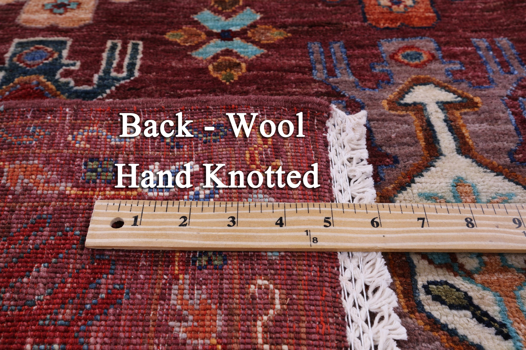 Tribal Persian Hand Knotted Wool Rug - 5' 7" X 8' 1" - Golden Nile
