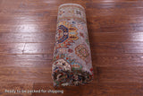 Grey Turkmen Ersari Hand Knotted Wool Rug - 5' 1" X 6' 7" - Golden Nile