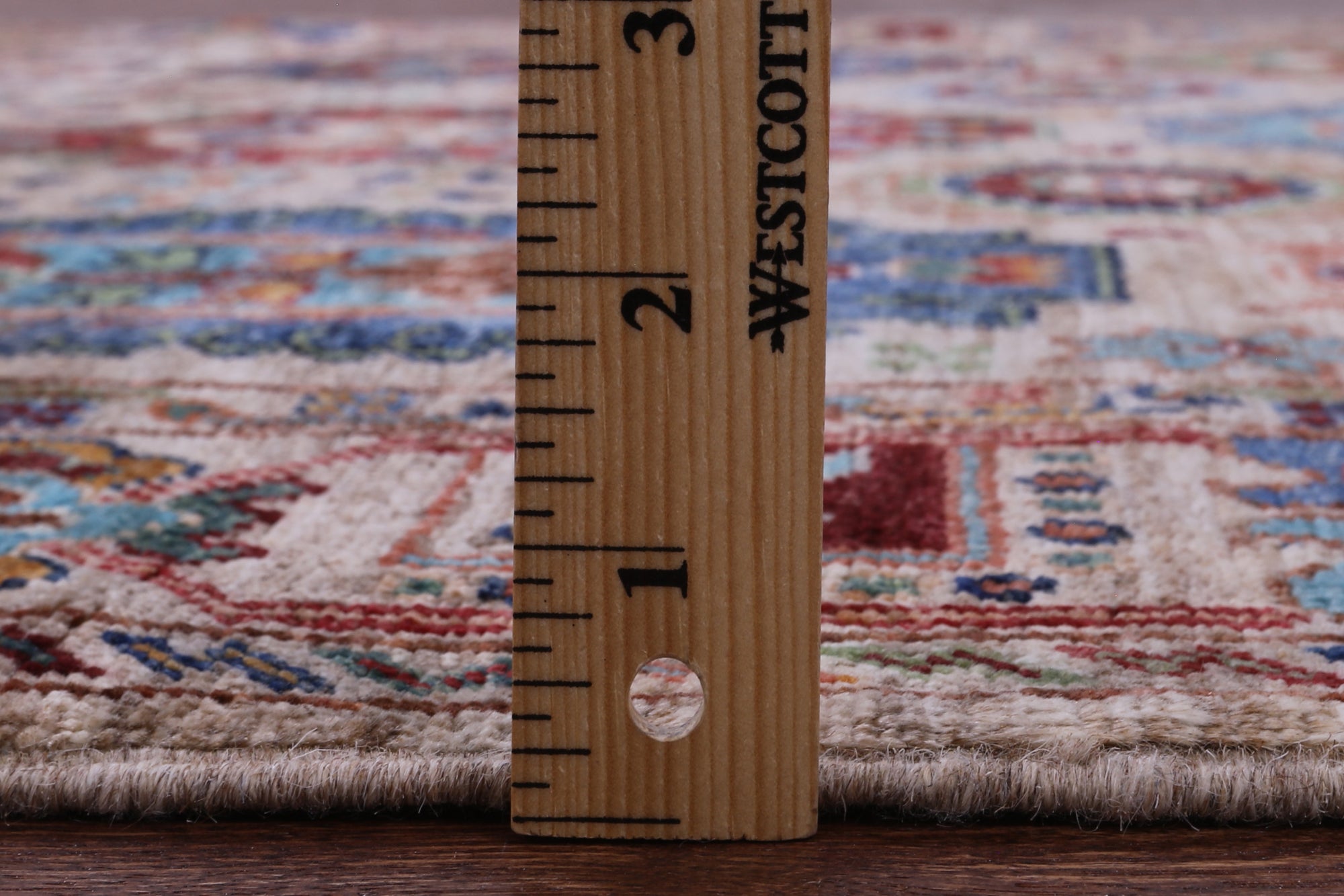 Turkmen Ersari Hand Knotted Wool Rug - 4' 2" X 6' 3" - Golden Nile