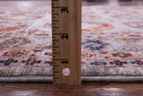 Grey Turkmen Ersari Hand Knotted Wool Rug - 5' 1" X 6' 6" - Golden Nile