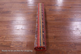 Khorjin Persian Gabbeh Hand Knotted Wool Rug - 4' 1" X 6' 0" - Golden Nile