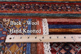 Khorjin Persian Gabbeh Hand Knotted Wool Rug - 3' 5" X 5' 4" - Golden Nile